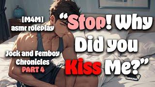 M4M ASMR ROLEPLAY WHAT THE HELL WAS THAT KISS?? JOCK AND FEMBOYBEDROOMKISSINGSPICY️