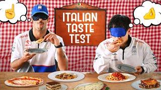 Daniel Ricciardo vs Yuki Tsunoda vs Italian Food  Italian Food Tasting Test
