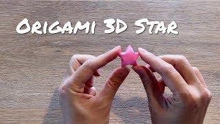 Easy Origami Lucky Star In Only 2 Minutes  Simple Paper Star ⭐️