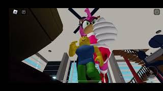 Giant Amy Rose in Roblox