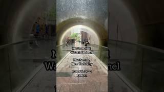 McGraw-Hill Waterfall Tunnel Manhattan New York City #travel #subscribe #explore