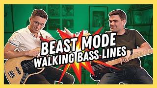 Walking Bass Lines From Beginner To BEAST MODE Part 2  With @JazMoss