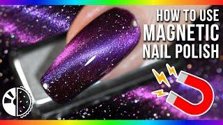 How-To  Magnetic Nail Polish at Home No Gel