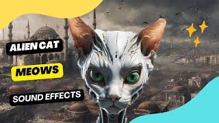 Alien Cat Meows - alien cat 