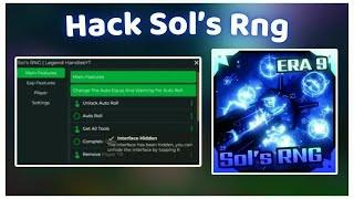 Roblox Sols RNG Script GUI UNLOCK ALL AURA Quick Roll Potion Farm & MORE