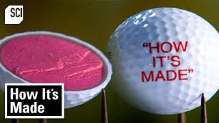 How Golf Balls Clubs Carts & Tees Are Made  How Its Made  Science Channel