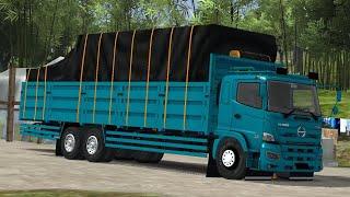 BUSSID 4.2 NEW HINO 500 TRONTON TRIWAY MOD BUSSID TERBARU BY SBN