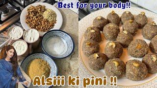 2024- Alsiii ki Pinni - Best For Body Pains - Period Issues- Must Try Recipe In Winter’s 