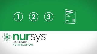 Nursys License Verification