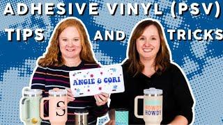 Mastering Adhesive Vinyl PSV Crafts from Start to Finish ️  @AngieHolden @HeyLetsMakeStuff