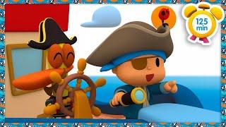 ‍️ POCOYO PORTUGUÊS do BRASIL -Capitão Pocoyo e os piratas rumo ao mar 125 min DESENHOS ANIMADOS