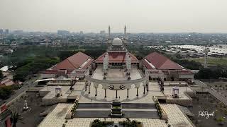 Drone - Keindahan Masjid Agung Jawa Tengah dari atas