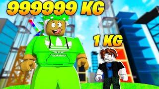 ich werde 99999 KG FETT in Roblox