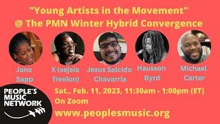 PREVIEW “1.Z.2 Young Artists in the Movement” @PMN Winter Convergence NYC Feb. 11 2023