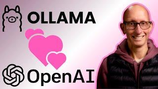 Ollama adds OpenAI API support