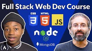 Full Stack Web Development for Beginners Full Course on HTML CSS JavaScript Node.js MongoDB