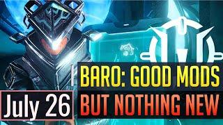 Warframe  BARO KITEER READ PINNED One New Weapon...Good Mods...But Nothing Else - July 26th