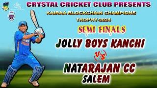 SEMI  NATARAJAN  VS JOLLY BOYS CRYSTAL CRICKET CLUB PRESENT KAIRAA BLOCKCHAIN TROPHY 2024 #tilive