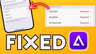 Fix Missing Required DS Files on Delta Emulator on iPhone  How to Add DS Bios Files on Delta