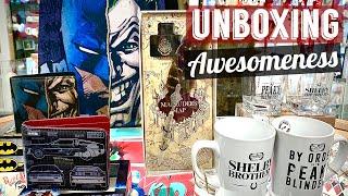 Harry Potter Back To The Future Peaky Blinders Batman & Joker Unboxing Awesomeness