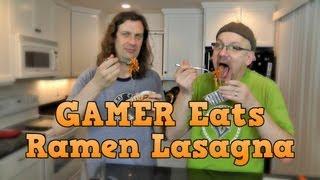 Ramen Lasagna - Gamer EATS