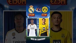 Real  Vs Dortmund  UCL Final 2324  Who Do Champion  ? #real #dortmund #realvsdortmund #ucl