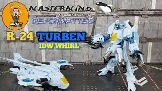 Mastermind Creations Reformatted R-24 Turben IDW Whirl Review #katoskollection #stayhome #withme