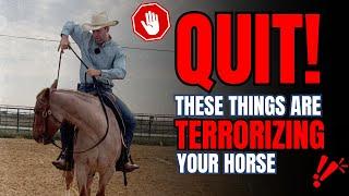 5 MORE Horrible Natural Horsemanship Exercises You Should Never Do Again