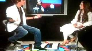 VJ Ahmed Godil Interviewing Feeha Jamshed on MTV Pakistan