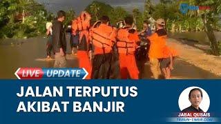 Banjir Bandang Terjang Wajo Jalan Poros ke Palopo Sulsel Terputus Lumpuh Total Lalin Macet 5 Km