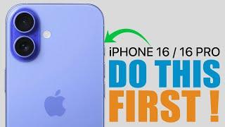 iPhone 16  16 Pro - First Things To DO Tips & Tricks