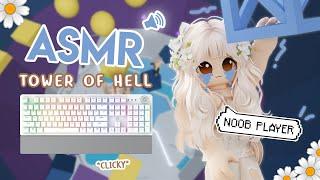 Roblox Tower of Hell but its *CLICKY* Keyboard ASMR  #2