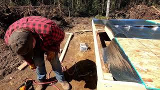 Alaska Chicken Coop build  Part 2 Joists and Sub floor