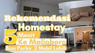 Rekomendasi Homestay Jogja Dekat Malioboro Bisa Parkir Mobil