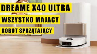 Dreame X 40 Ultra autonomiczny odkurzacz robot który również pierze w wyskiej temperaturze