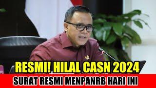 RESMI HILAL PEMBUKAAN CASN 2024