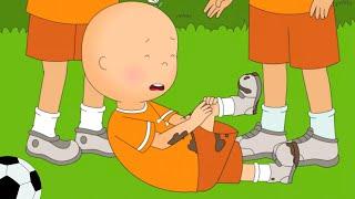 ️ Caillou gets Tackled ️  Cartoons for Kids  Caillous New Adventures