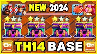  TOP 10  BEST TH14 CWL BASE WITH LINK 2024  TH14 WAR BASE LINK 2024  TH14 BASE CLASH OF CLANS