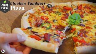 Best Tandoori Chicken Pizza Recipe at Home  Easy and Tasty  by Suriyas Kitchen