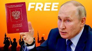 Breaking Russia Offering FREE Citizenship To Foreigners…