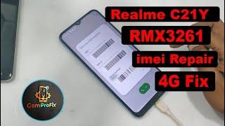 Realme C21Y RMX3261 imei Repair 4G Fix Network Fix #gsmprofix