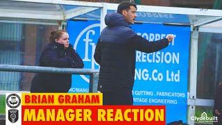 Match Reaction  Brian Graham v Glasgow City
