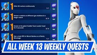 Fortnite Week 13 Quests Guide - How to complete Week 13 Weekly Challenges in Chapter 3 Season 3