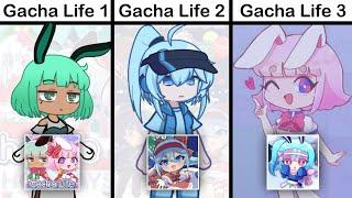 Gacha Life 1 VS Gacha Life 2 VS Gacha Life 3 