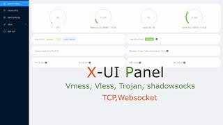 How to install X-UI panel - Vmess+Vless+Trojan+ShadowsocksTCP+WS+QUIC+GRPC+kcp+httpV2rayXray