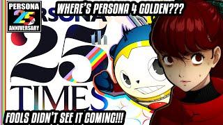 THE PERSONA 25TH ANNIVERSARY EVENT VOLUME 2 WAS TOO UNDERWHELMING