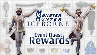 All Event Quest Rewards in Monster Hunter World Iceborne