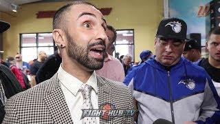 PAULIE MALIGNAGGI GOES OFF ON ARTEM LOBOV AND CONOR MCGREGOR DURING BKFC 6 MEDIA SCRUM