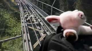 Descente en funiculaire de Plan-Francey à Moléson-sur-Gruyères