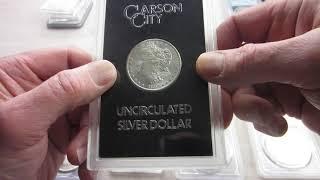 Complete Carson City Morgan Dollar Collection Including The 1900 O Over CC